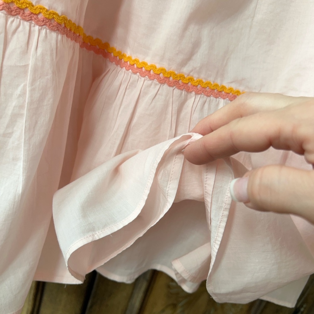 NWOT Crewcuts J.Crew Girls Light Pink Summer Dress 8 - Picture 8 of 17